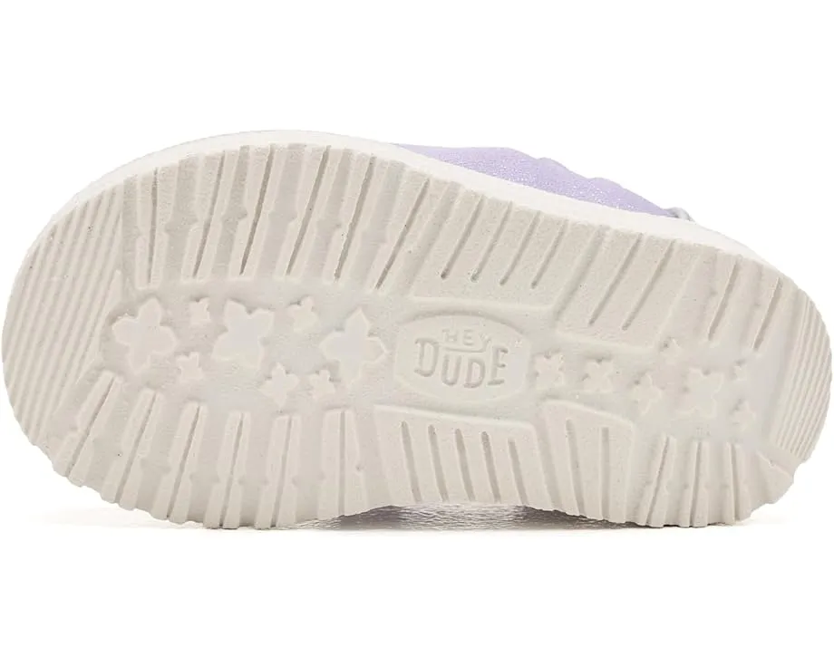 Hey Dude Kids LILDUDE Slip-On Novelty первые ботинки с эластичными шнурками