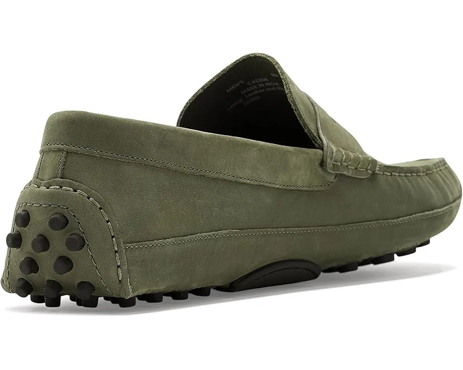 Замшевые лоферы Cole Haan Davies Grand Penny с круглым носком и резиновой подошвой