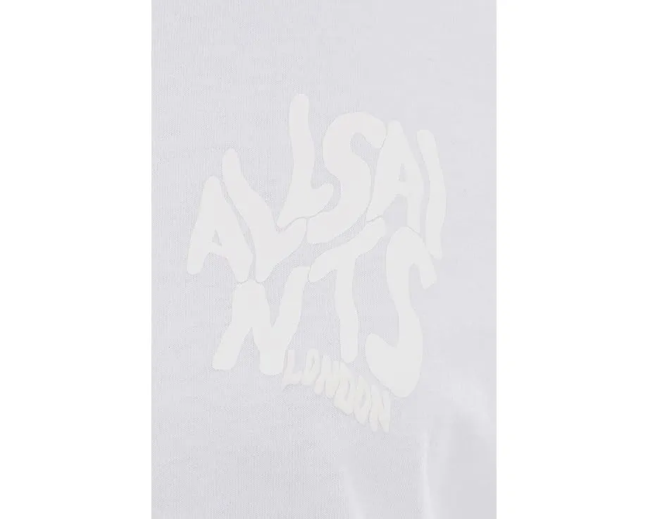 Футболка AllSaints Orlando Etta с круглым вырезом и свободным кроем