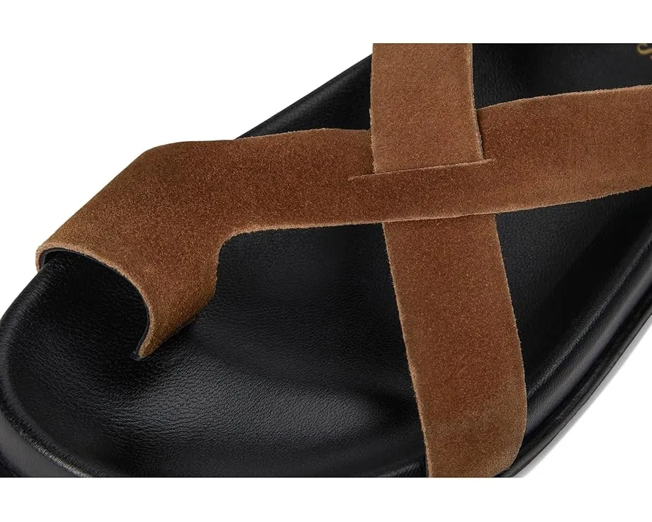 Сандалии Fritz из замши с перекрестными ремешками и регулируемой застежкой Seychelles