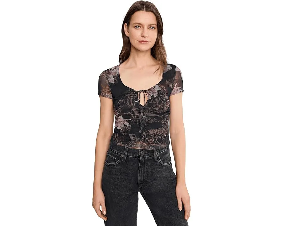 Gabby Mesh Top
