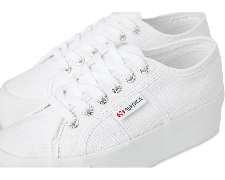 Кроссовки Superga 2790 Cotw на платформе из хлопкового холста