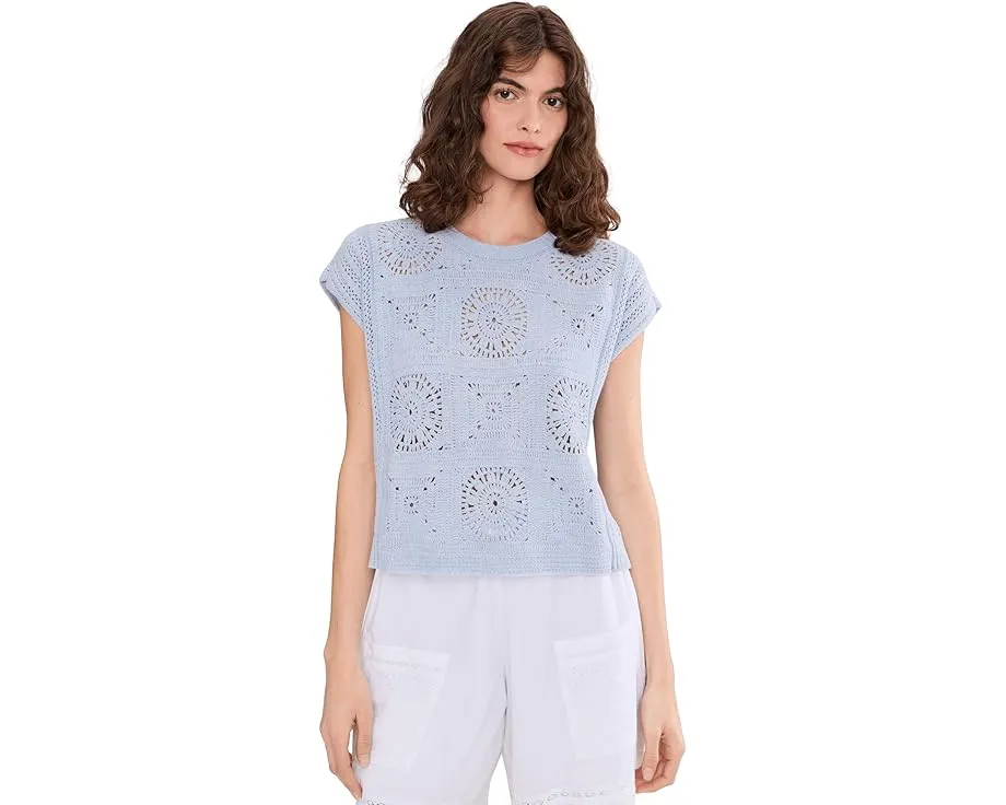 Топ-майка Anderson Sweater от Splendid с узором псевдовязания