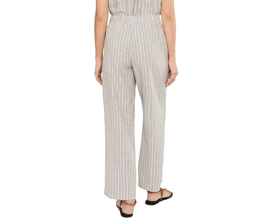 Укороченные брюки Petite Lenox с широкими штанинами в полоску NIC+ZOE