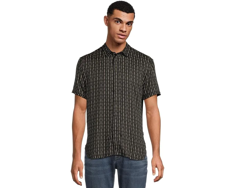Рубашка John Varvatos Loren с коротким рукавом
