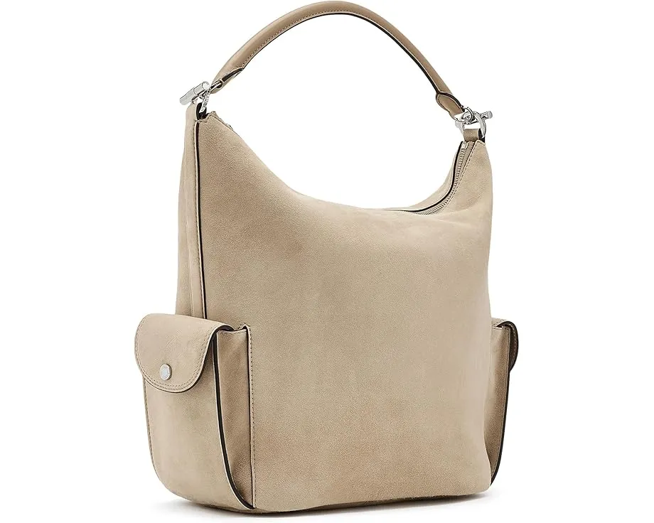 Большая сумка через плечо Suede Large Blaike Shoulder Bag от Lauren Ralph Lauren
