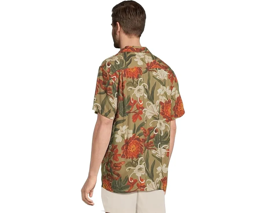 Рубашка Chubbies The Snakey из вискозы с цветочным принтом и расслабленным кроем