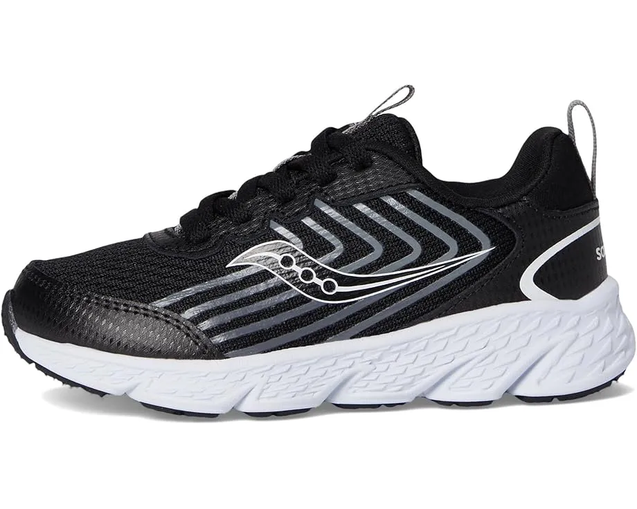 Детские кроссовки Saucony Wind 3.0 с эластичным воротником и защитным мыском