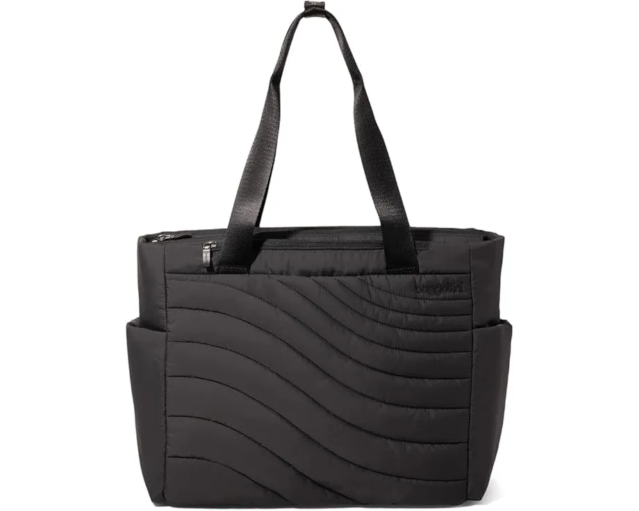 Сумка тоут Baggallini Set Wave с геометрическим узором и отделением для ноутбука