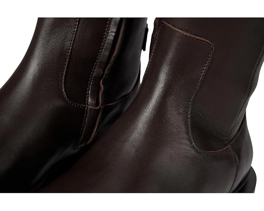 Высокие кожаные сапоги AllSaints Escher до колена