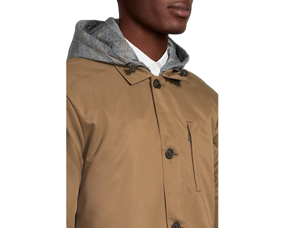 Johnston & Murphy дождевик Upton Water-Resistant с отстегивающейся подкладкой