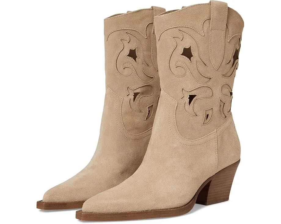 Ботильоны Ravena с кожаным верхом и квадратным носком Dolce Vita