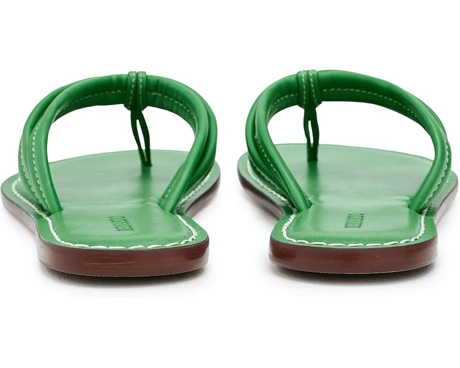 Бразильские шлепанцы Bernardo Miami из натуральной кожи