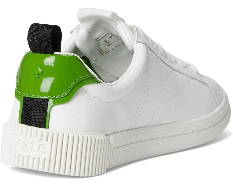 Кроссовки на шнуровке Kate Spade New York Signature с фирменным логотипом