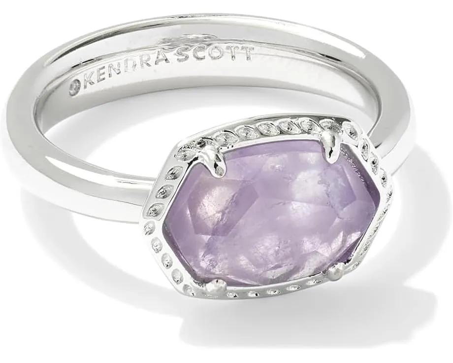 Kendra Scott кольцо Daphne Frame Band с камнем