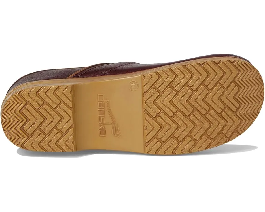Клоги Dansko Professional с каблуком-рокером и кожаным верхом