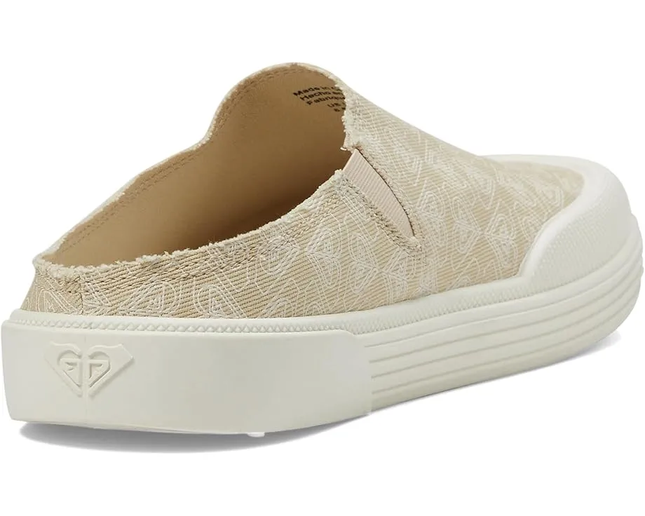 Эспадрильи Roxy Squad с принтом и усиленным мыском