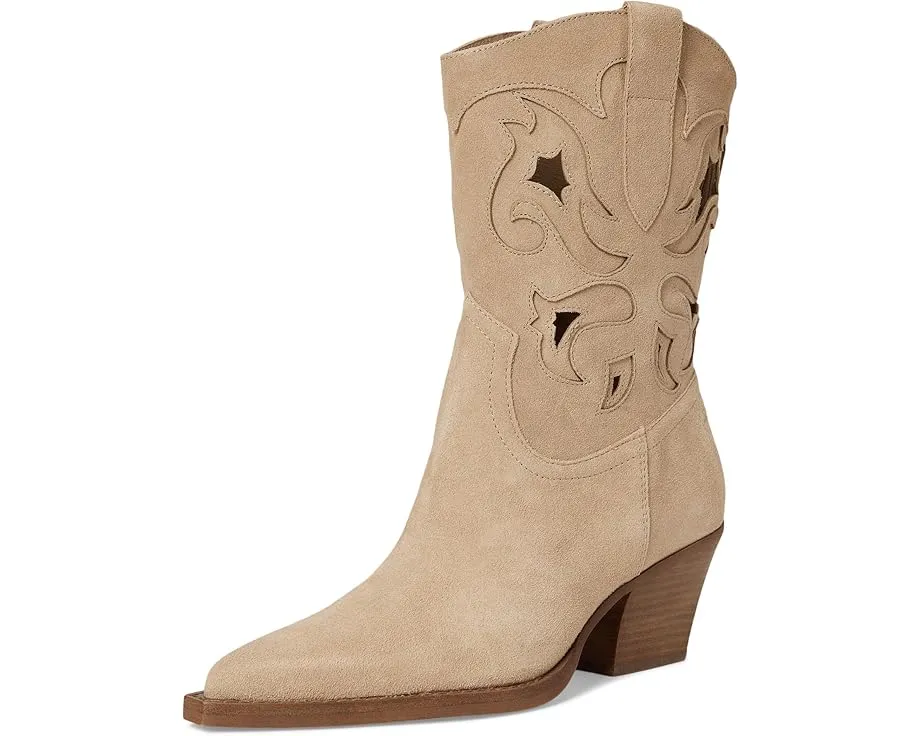 Ботильоны Ravena с кожаным верхом и квадратным носком Dolce Vita