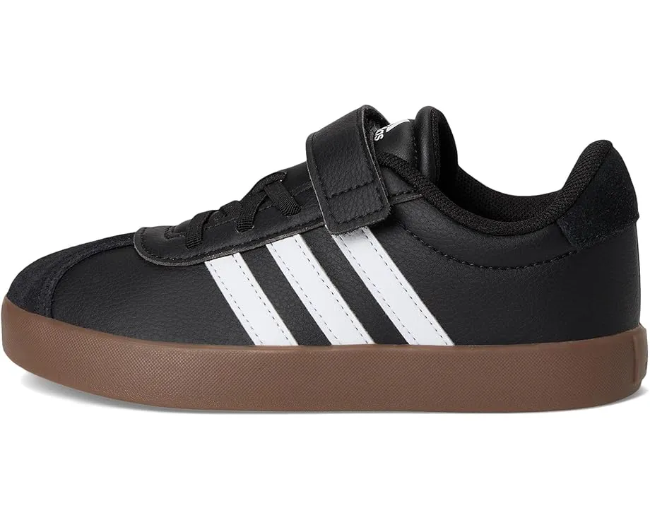 Кроссовки Adidas VL Court 3.0 с эластичными шнурками для детей