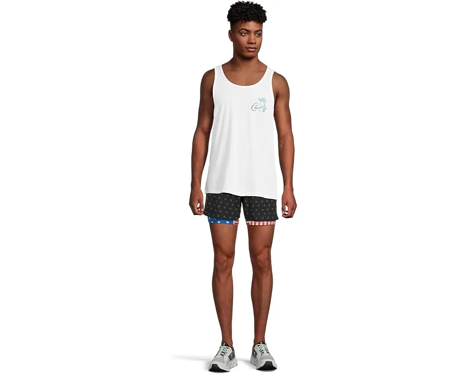 Функциональные шорты Chubbies The Danger Zones 5.5 дюйма с влагоотводящей тканью и карманами на молнии