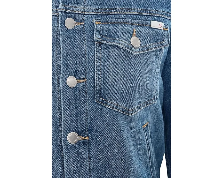 Джинсовая куртка AG Jeans Robyn Fitted приталенного кроя