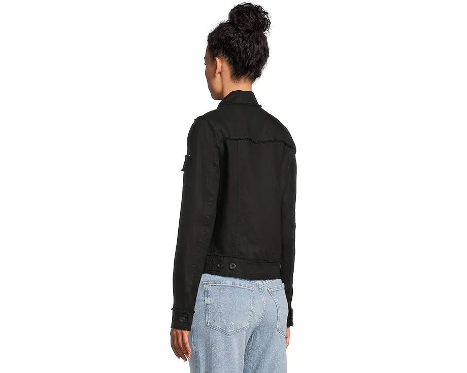 Tommy Bahama джинсовая куртка из льна с необработанным краем Two Palms