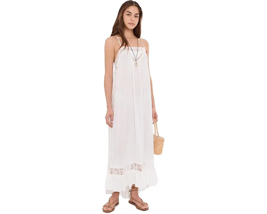 Комбинация Kiss Me Later Slip от Free People с кружевом