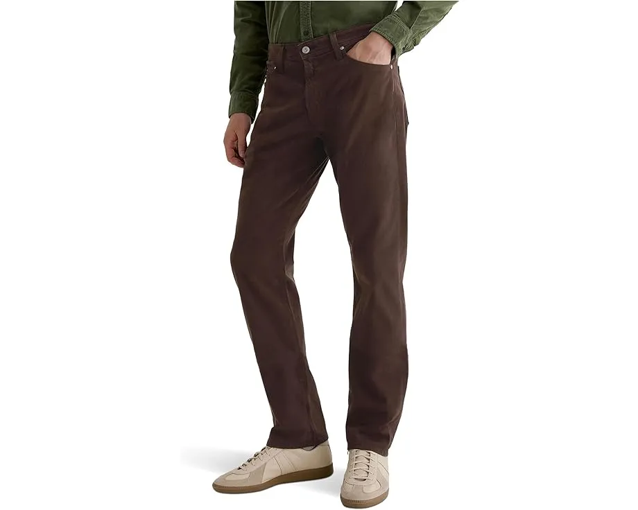 Джинсы Everett Slim Straight с прямым кроем и средней посадкой от AG Jeans
