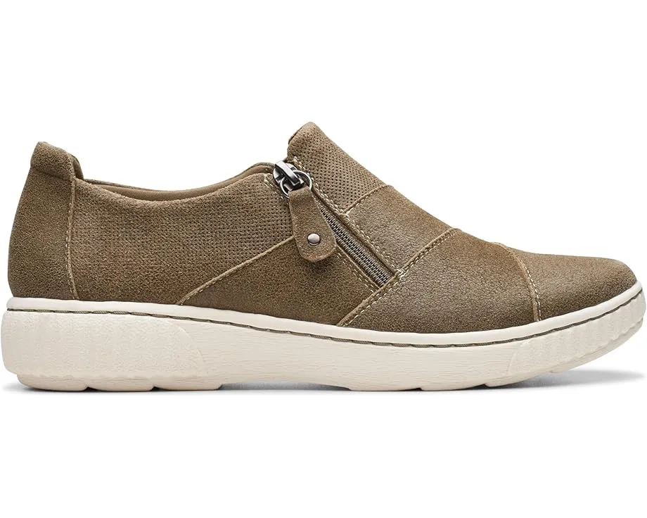 Clarks Caroline Grace элегантные туфли на молнии с круглым носком