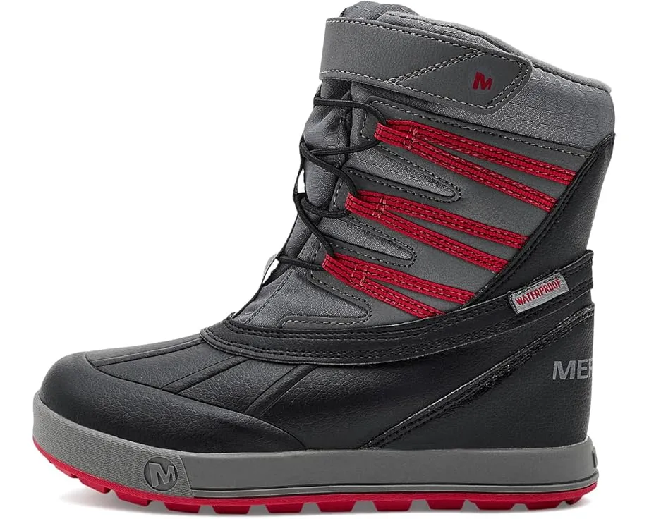 Детские зимние ботинки Merrell Kids Snow Bank 5.0 Waterproof с флисовой подкладкой