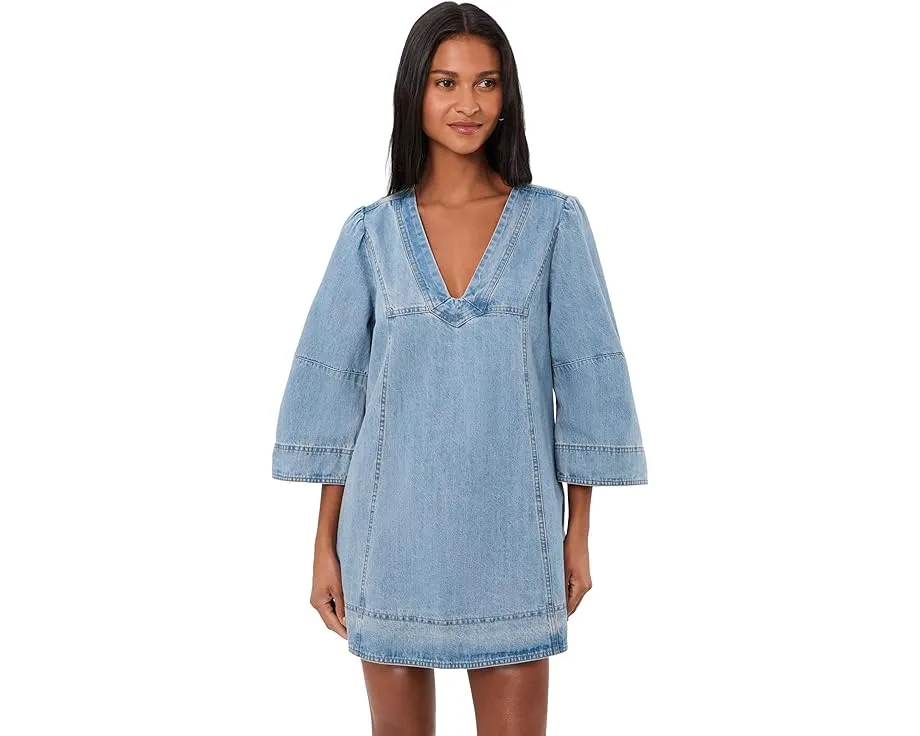 Комплект Goldie Free People с топом на завязках и юбкой миди