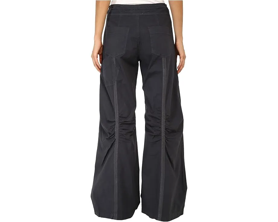 Широкие брюки XCVI Willow из стрейч-поплина с высокой посадкой