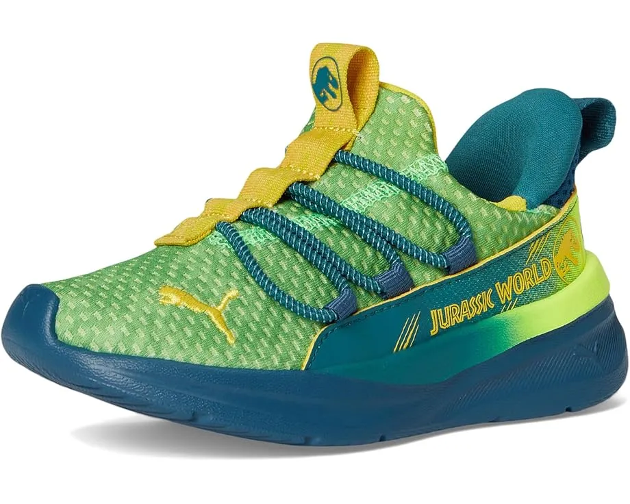 Детские слипоны PUMA Softride One4All Jurassic World с технологией Softride