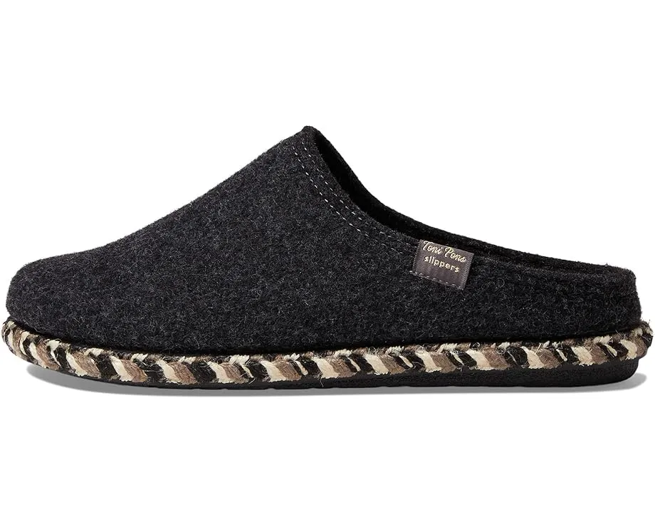 Зимние тапочки Toni Pons Deli-FP с мехом и плетеной деталью