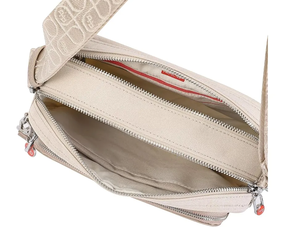 Кроссбоди Hedgren Espresso с водоотталкивающим покрытием и карманом для телефона