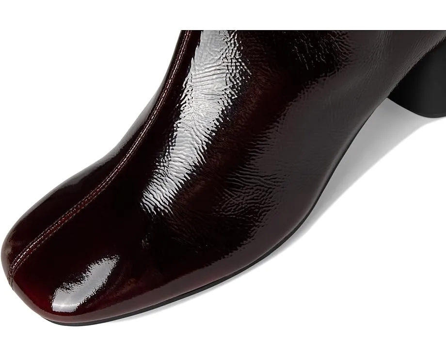 Ботильоны Vagabond Shoemakers Livia из лаковой кожи с квадратным носком