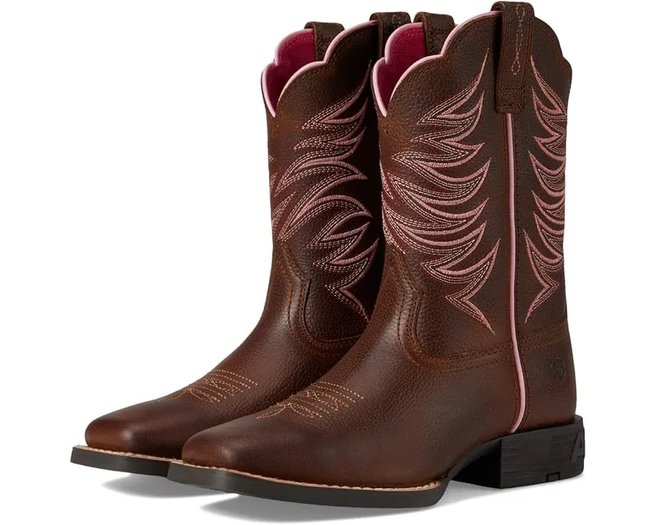 Ковбойские сапоги Ariat Firecatcher для детей с квадратным носком и каблуком