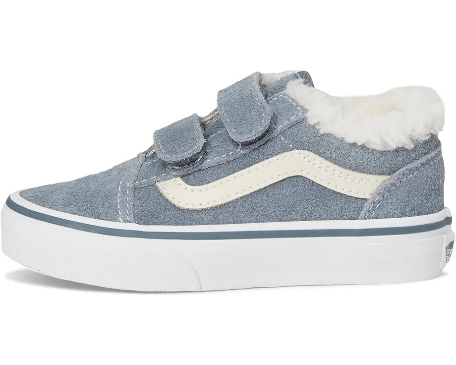 Детские кроссовки Vans Old Skool V на липучках