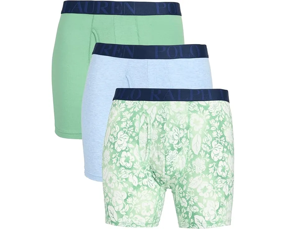 Боксеры-слипы Polo Ralph Lauren классические стрейч из хлопка