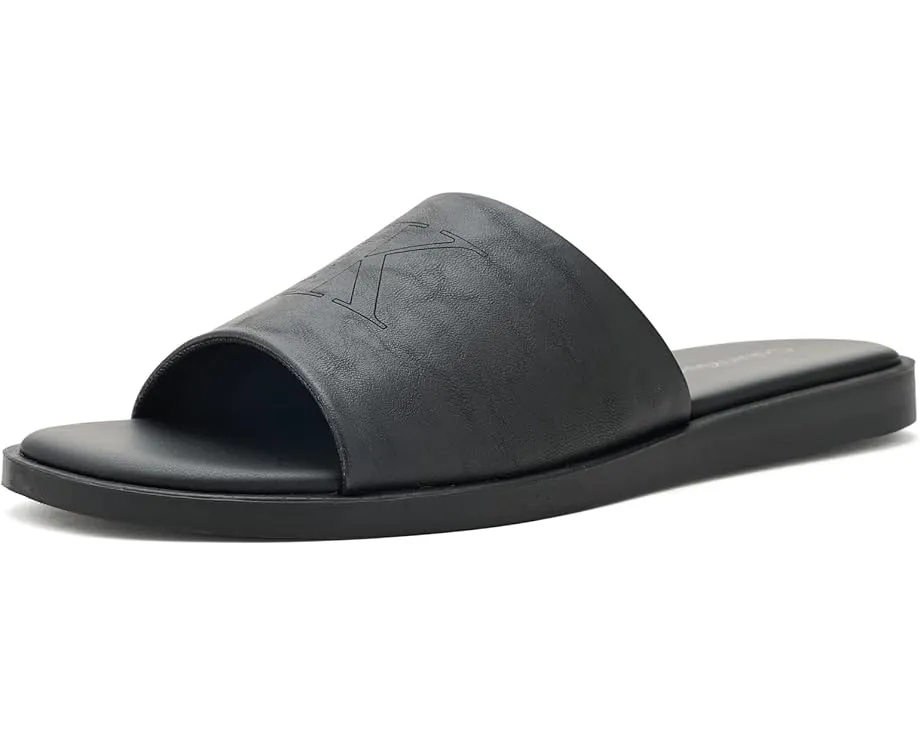 Сланцы Calvin Klein Edenn с логотипом CK и круглым открытым носком