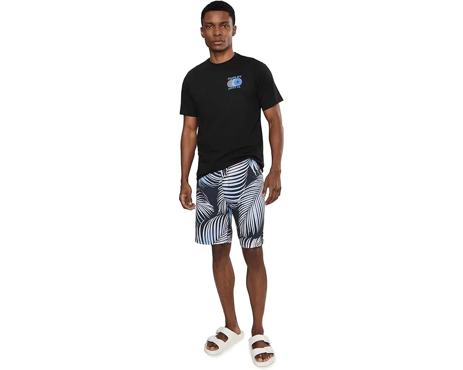 Футболка Hurley Fast Circles с коротким рукавом и принтом на груди