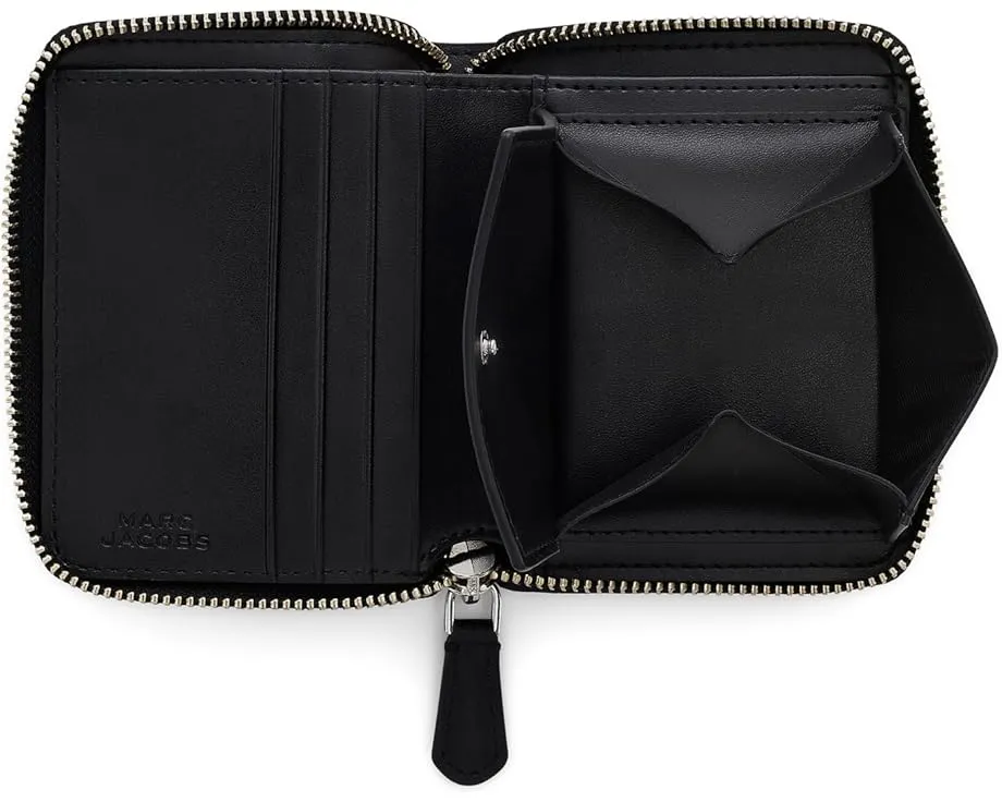 Компактный кожаный кошелек Marc Jacobs The Everyday Slim для денег и карт