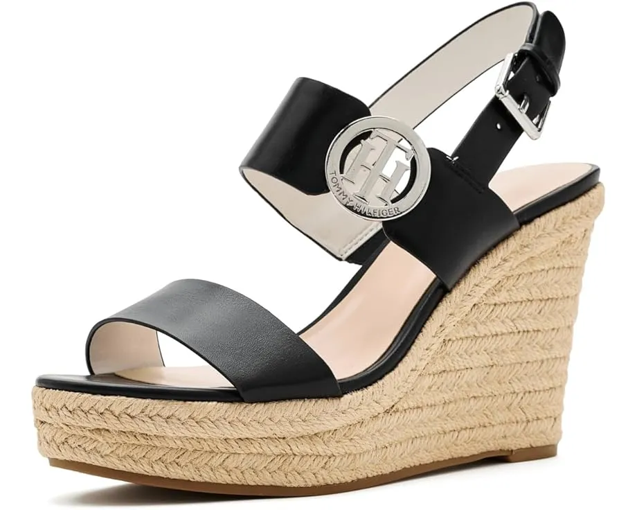 Босоножки Tommy Hilfiger Kahdy на танкетке с регулируемой пряжкой