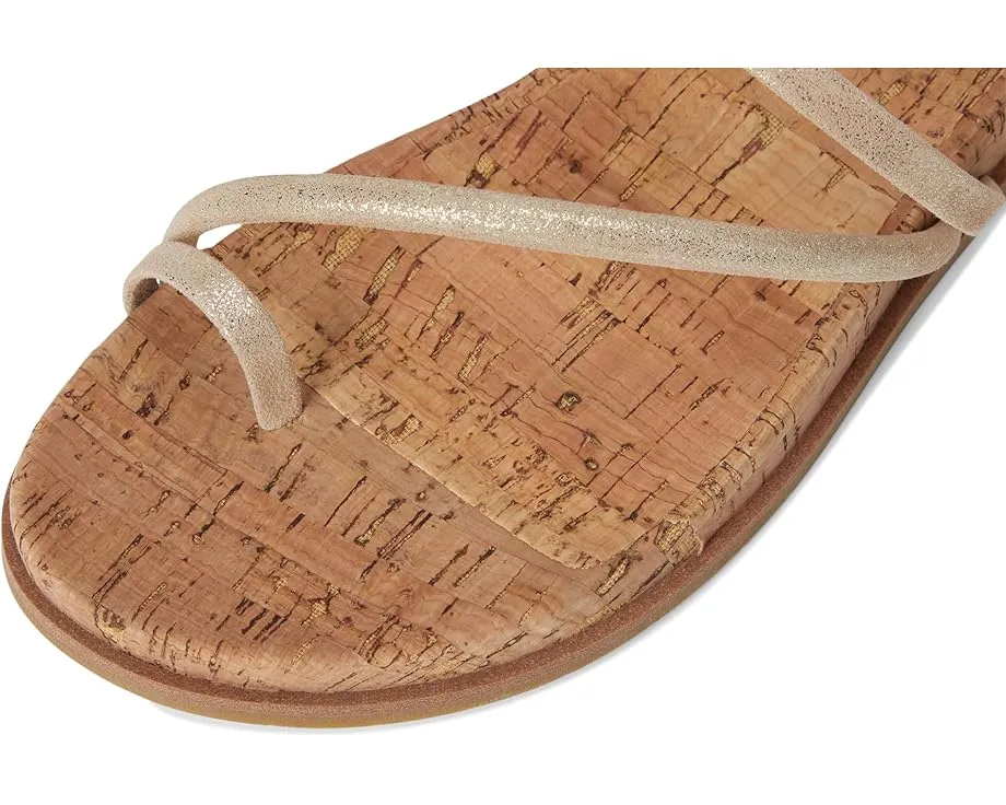 Сандалии Eileen Fisher Dorado Slide с кожаным верхом и клиновидным каблуком