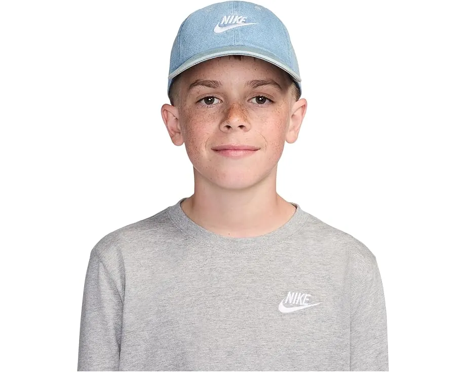 Детская бейсболка Nike Club из денима с регулируемым ремнем