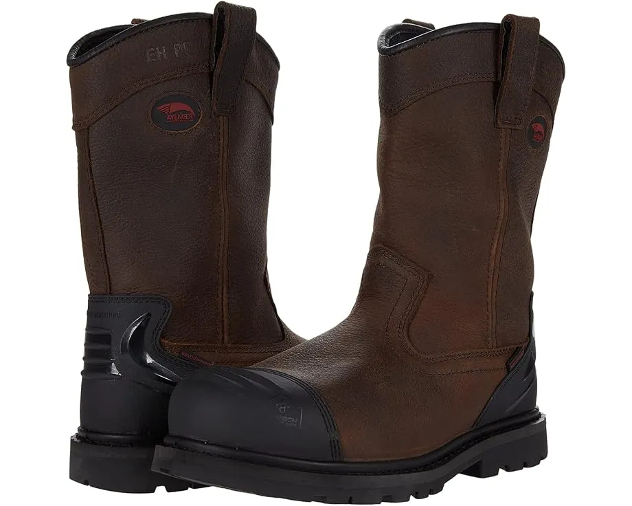 Рабочие ботинки Avenger Work Boots Hammer Pull On CT с защитой носка
