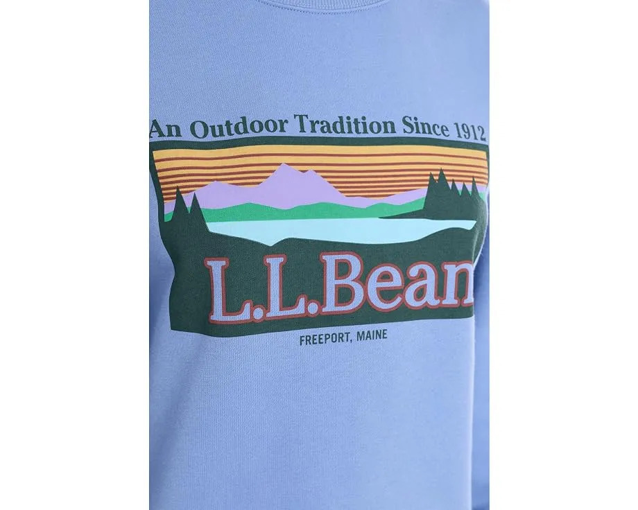 Базовый худи L.L.Bean с логотипом и воротником-гольф