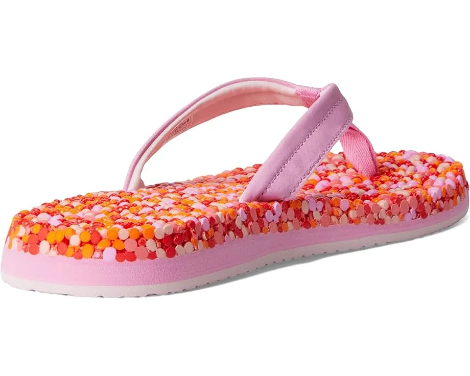 Сланцы Sanuk Bubblecush с быстросохнущим верхом и разноцветной стелькой