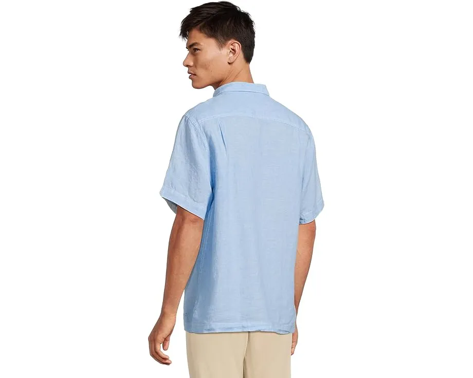 Льняная рубашка Tommy Bahama Short Sleeve Paradise Breezer