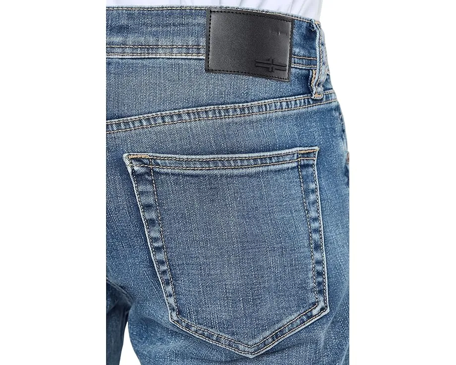 Джинсы Liverpool Los Kingston с прямыми штанинами и винтажным эффектом